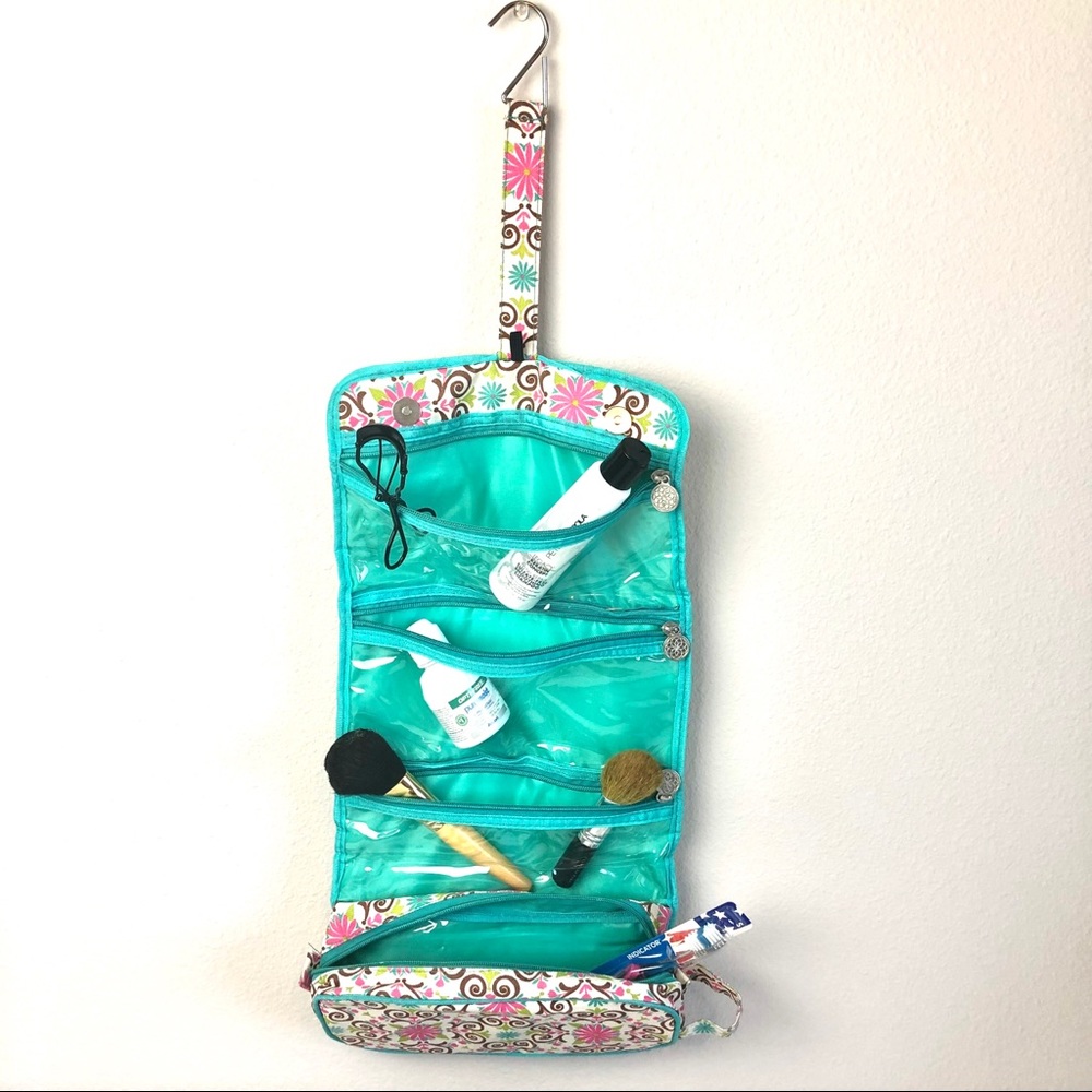 Hanging Fold-up Travel Toiletry Cosmetic Bag
